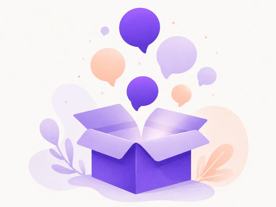 Illustratie van gratis AI-companion-apps