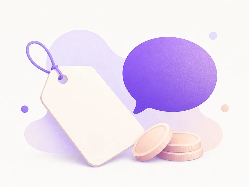 Illustratie van de kosten van AI-companion-apps